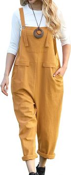 Mustard Dungarees
