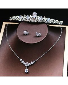 Bridal Silver Necklace