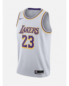white Lakers jersey